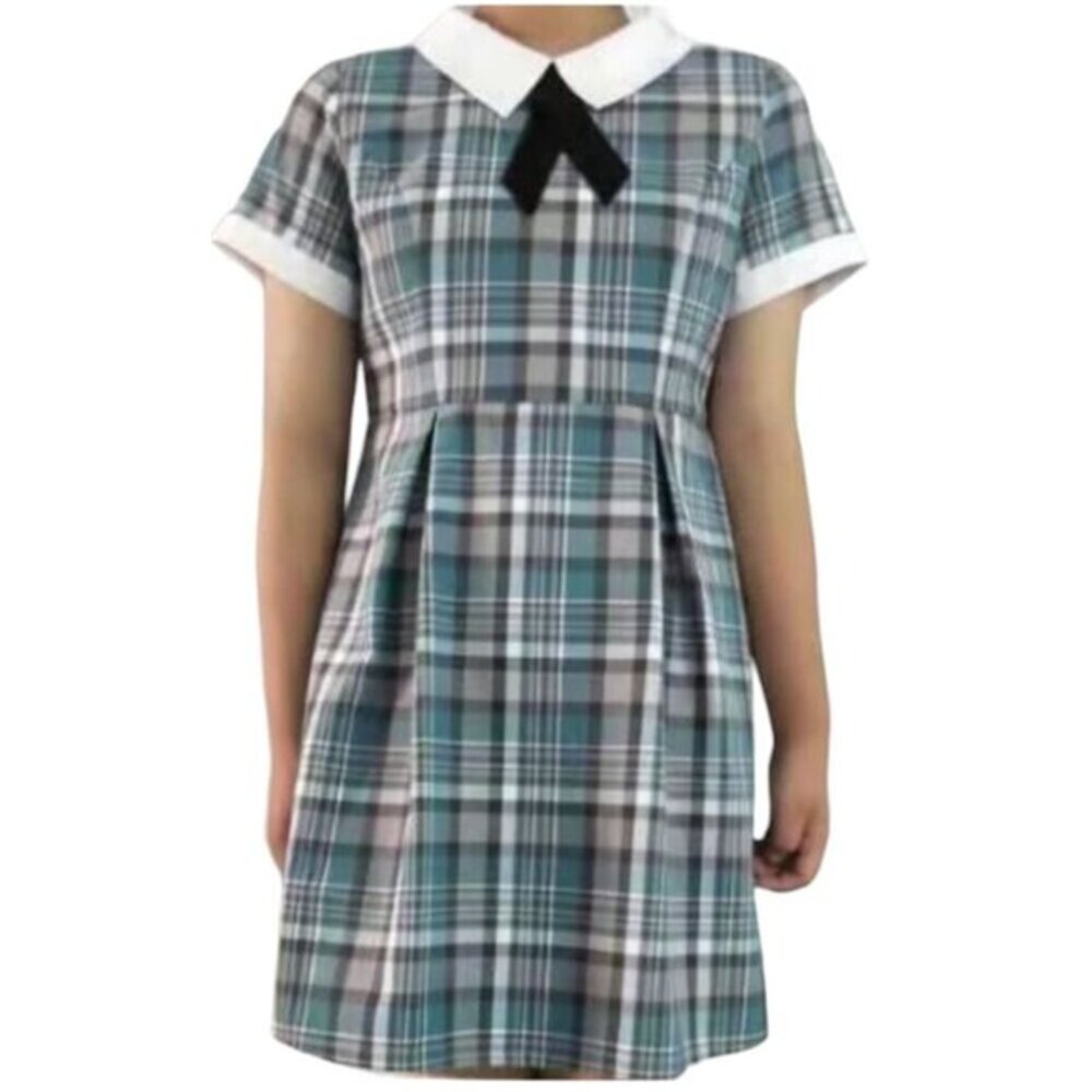 American Youth Academy AYA ELEMENTARY GIRLS DRESS‎ 8-9 Plaid Tampa FL NWT